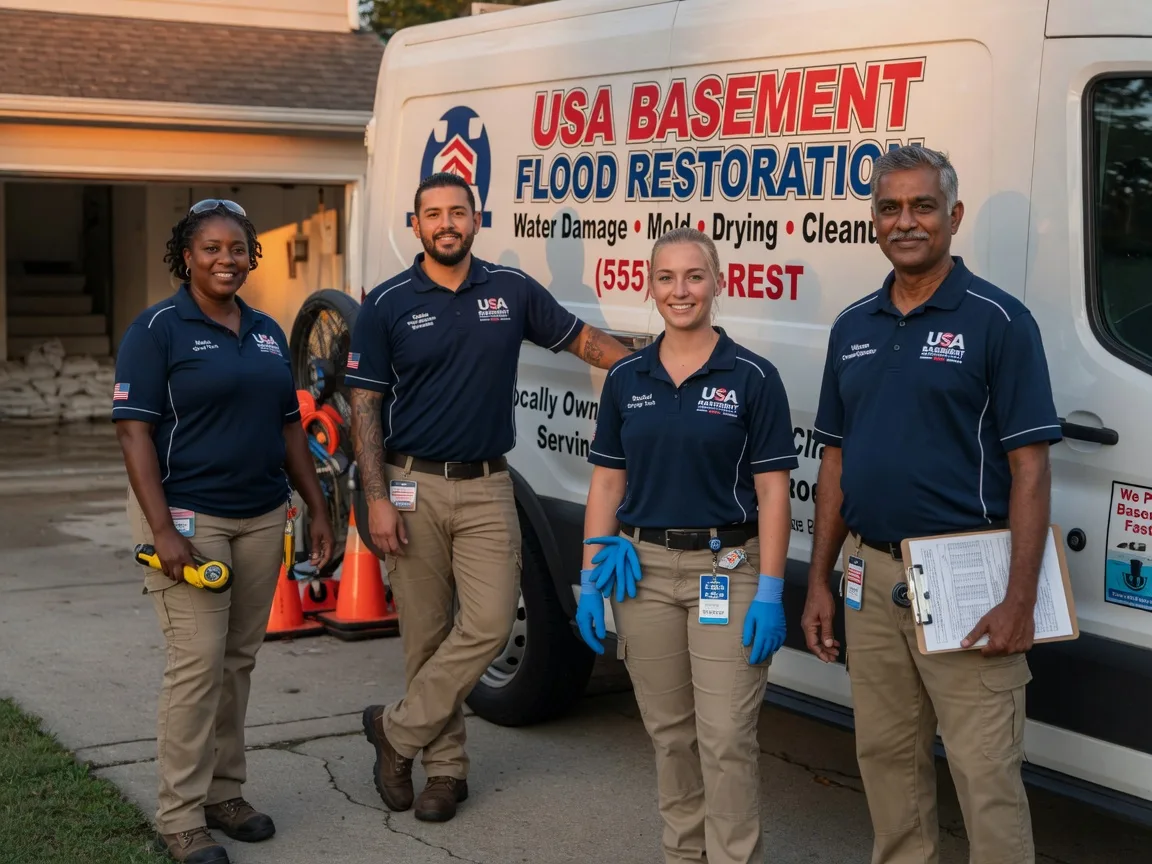Basement Flood Cleanup company in June Lake, CA